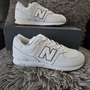 Kids New Balance 574 size 2m white/Grey